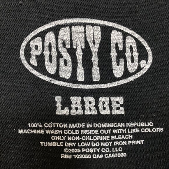 Post Malone F-1 Trillion Album Cowboy T-Shirt Large - Picture 4 of 4